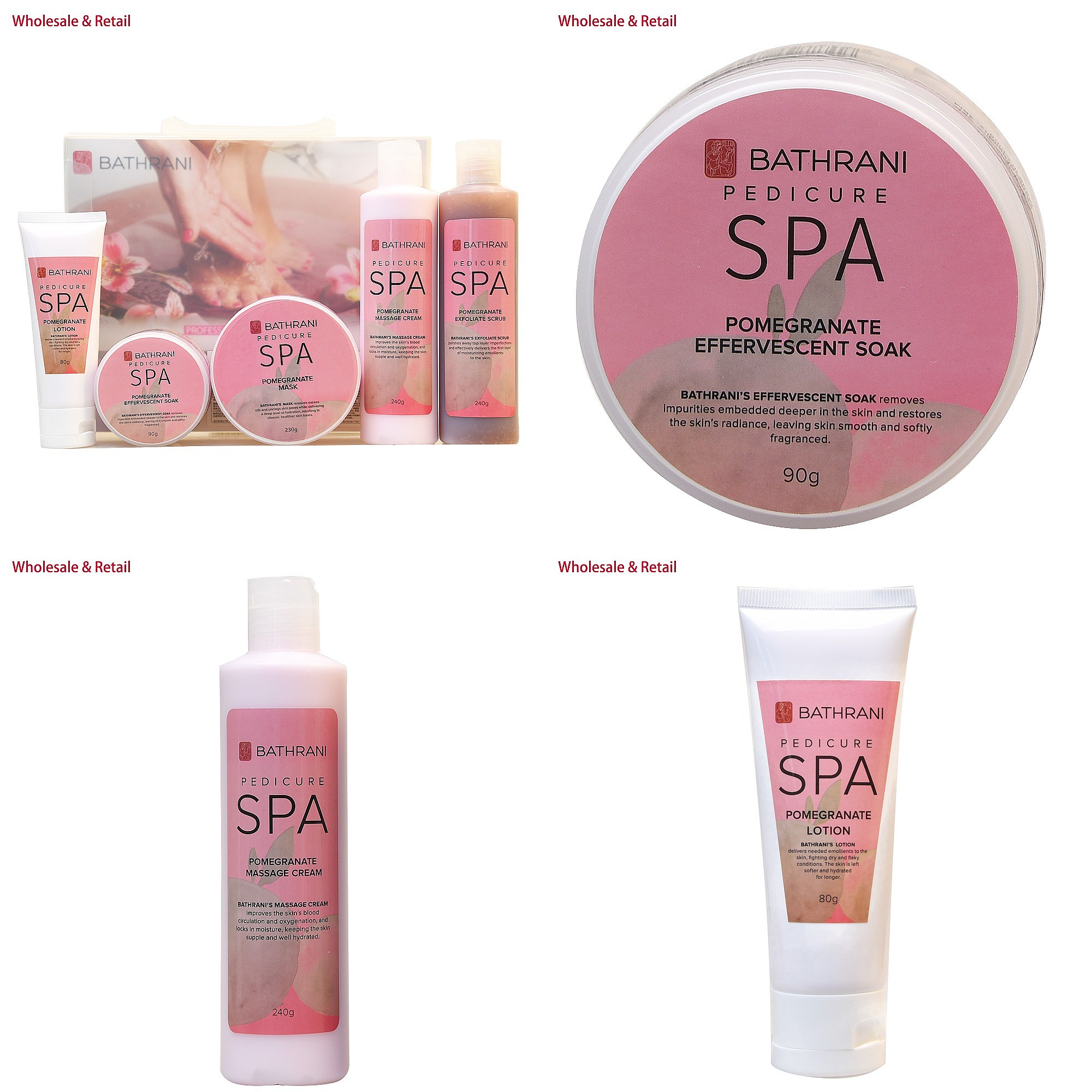 Luxury Skincare & Spa - Spa Pediküre-Set 5-Stufen Fußpflege-System Gold Luxus