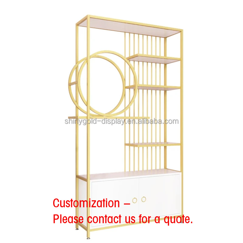 Luxury Skincare & Spa - Luxuriöses LED-Schrank-Display für Kosmetik, Hautpflegeprodukte, Parfümerie,