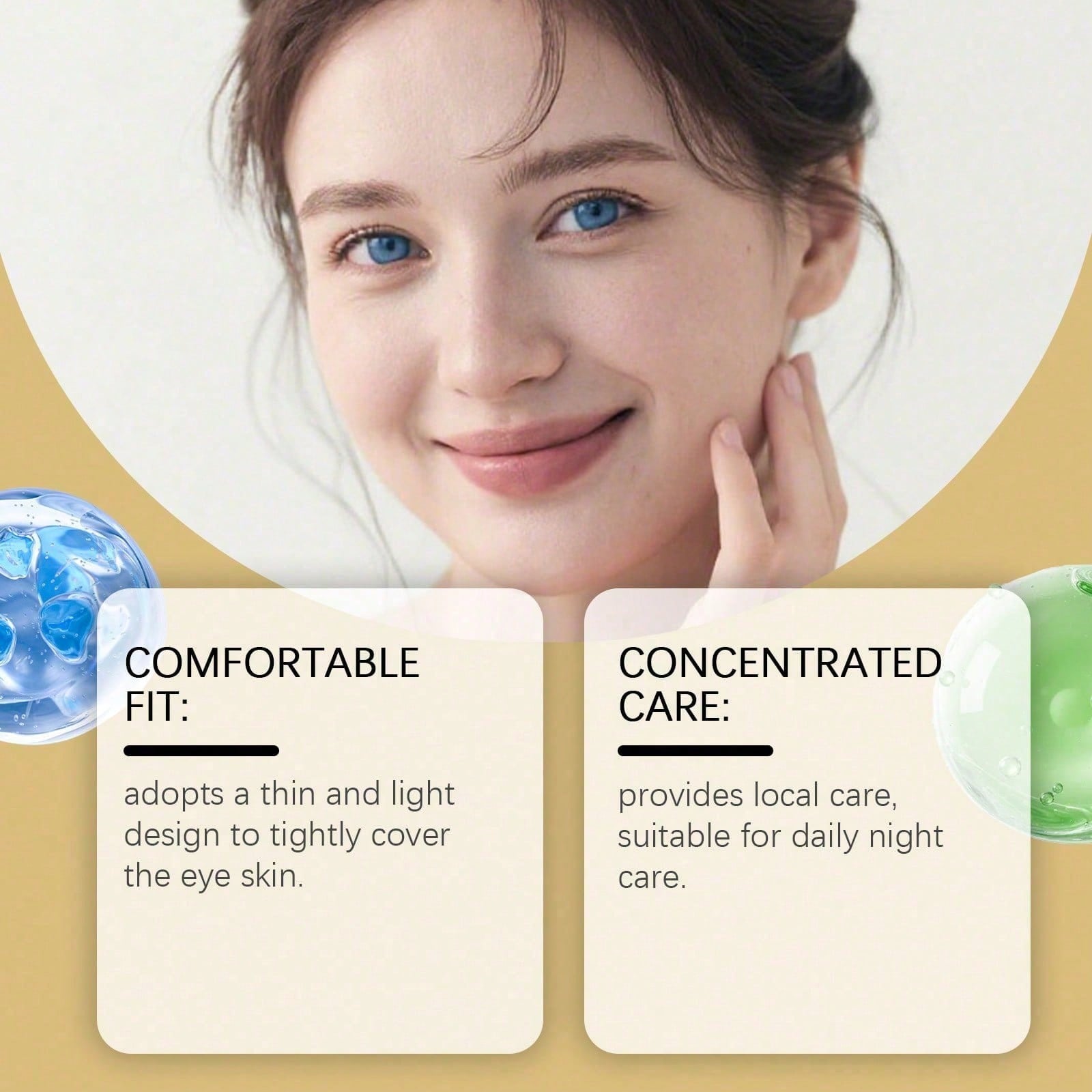 24K Gold Augenmaske, 60 Stück  – Luxury Skincare Line Bewertung und Preis